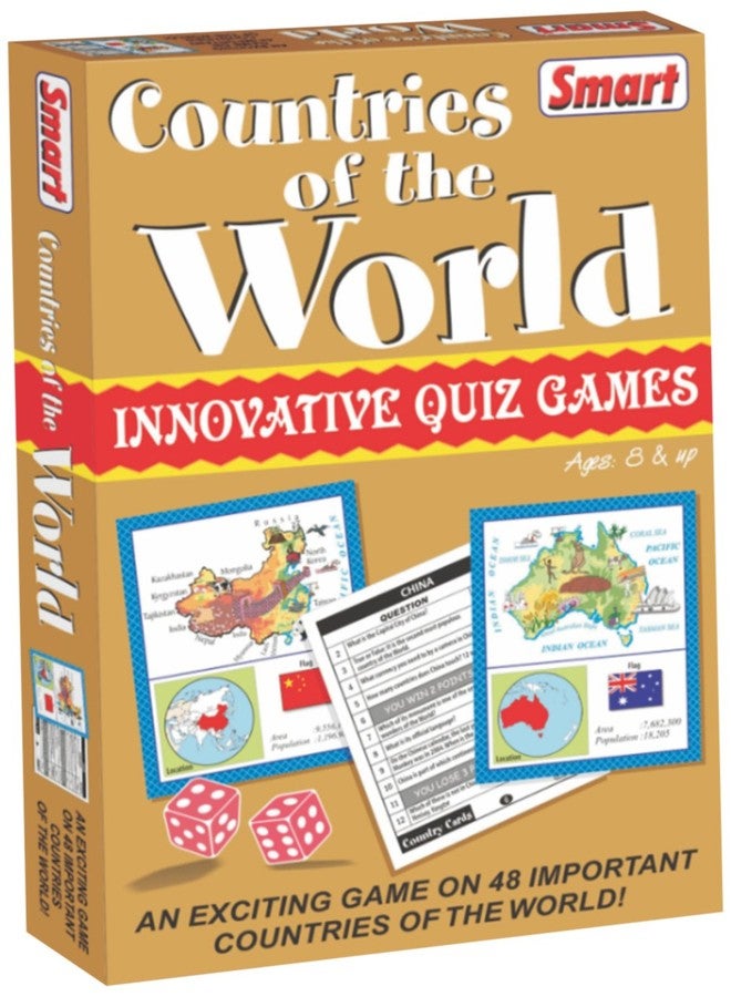 Smart - 1053 Countries of The World Puzzle (Multi-Color)