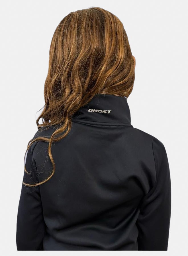 Ghost Unisex 1/4 Zip Top - Navy - Image 3