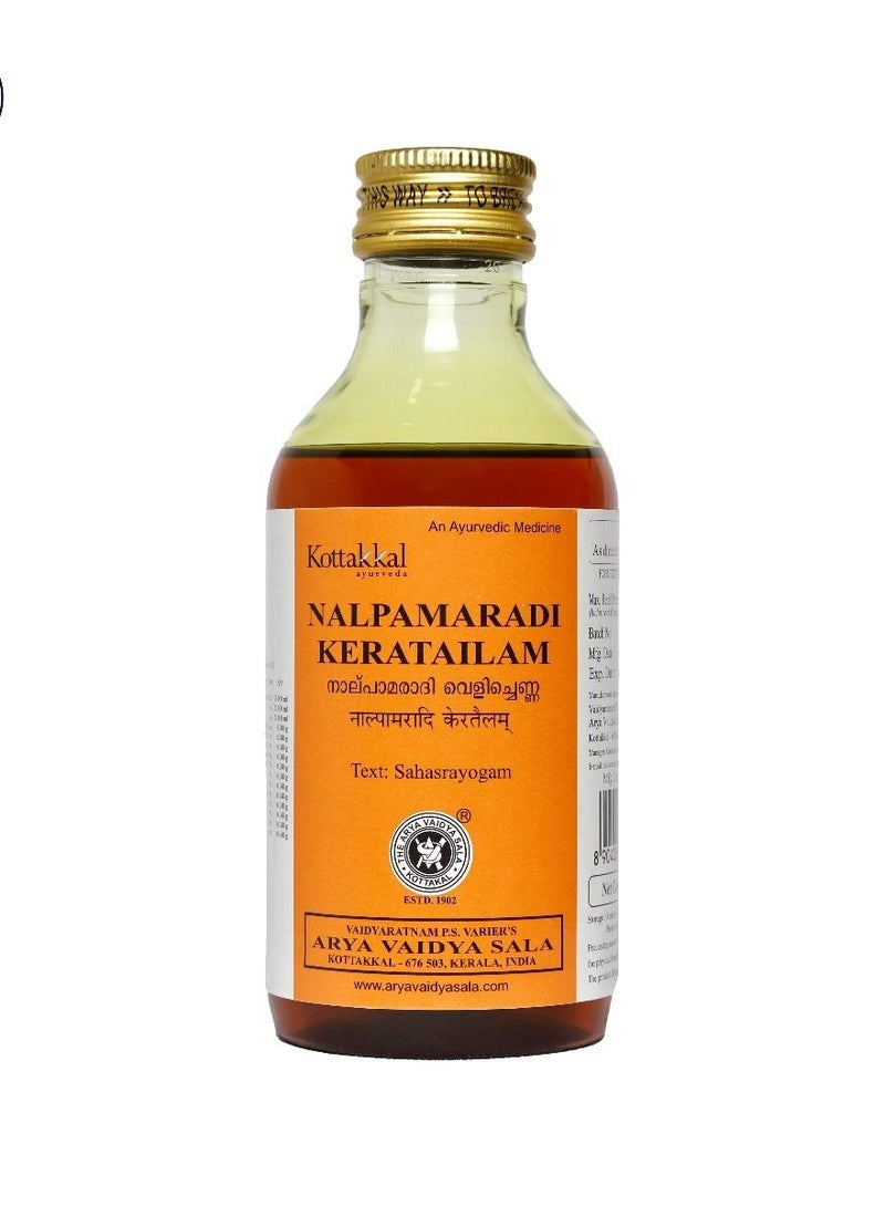 Kottakkal ayurveda Nalpamaradi Keratailam 200ml - Image 1
