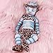 Vollence 20 inch Avatar Sleeping Silicone Realistic Lifelike Baby Doll Girl - Image 2