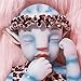 Vollence 20 inch Avatar Sleeping Silicone Realistic Lifelike Baby Doll Girl - Image 4