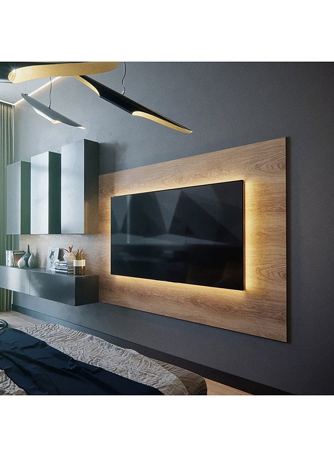 Generic USB Powered Monochrome Light Strip TV Background Cabinet Decoration Light Bar Flexible Design  - Image 2
