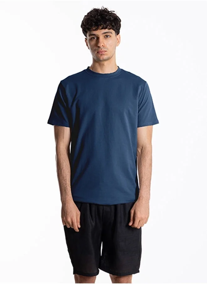 SHAPES BASIC COTTON BLEND SLIM T-SHIRT