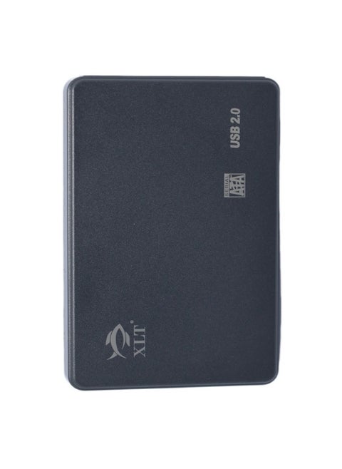 Transparent Hard Drive Enclosure USB 3.0, Support UASP - 2.5 Inch Black