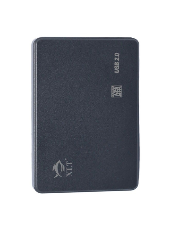 XLT Transparent Hard Drive Enclosure USB 3.0, Support UASP - 2.5 Inch Black  - Image 1