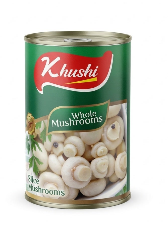 Whole  Mushrooms Can 400g