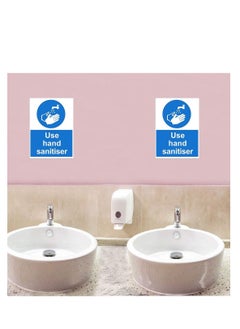 Y&D Please Wash Your Hands Sign A5 150mm x 200mm Self Adhesive Vinyl Sticker The Clearest your Safety  - Image 4