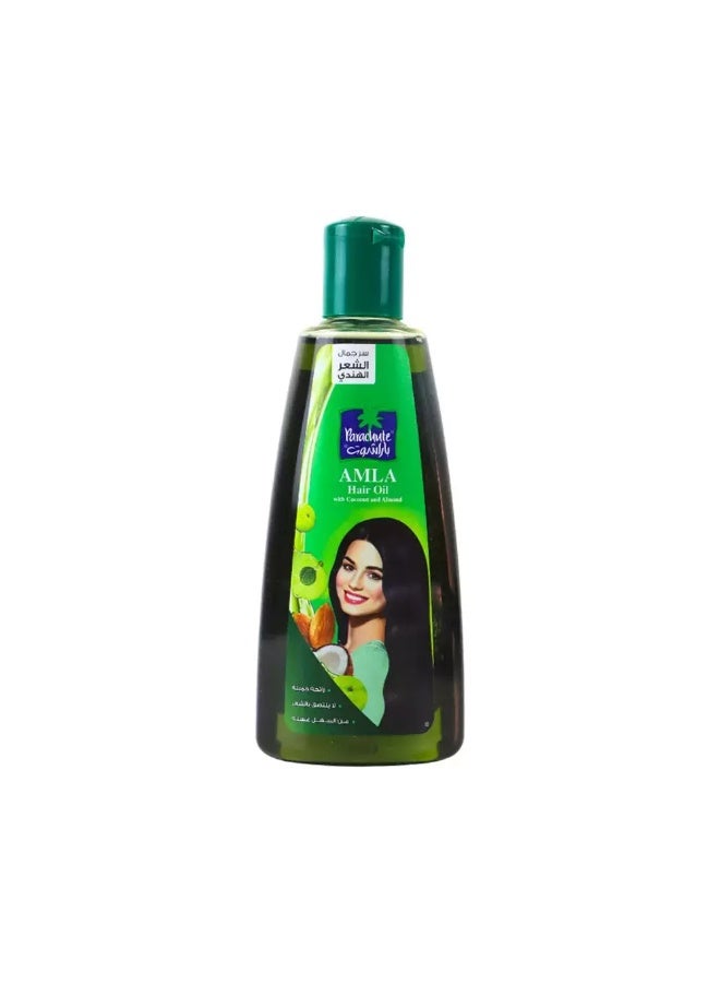 Parachute Amla Hair Oil With Coconut and Almond, The Secret To Beautiful Indian Hair- 200ml - Image 1