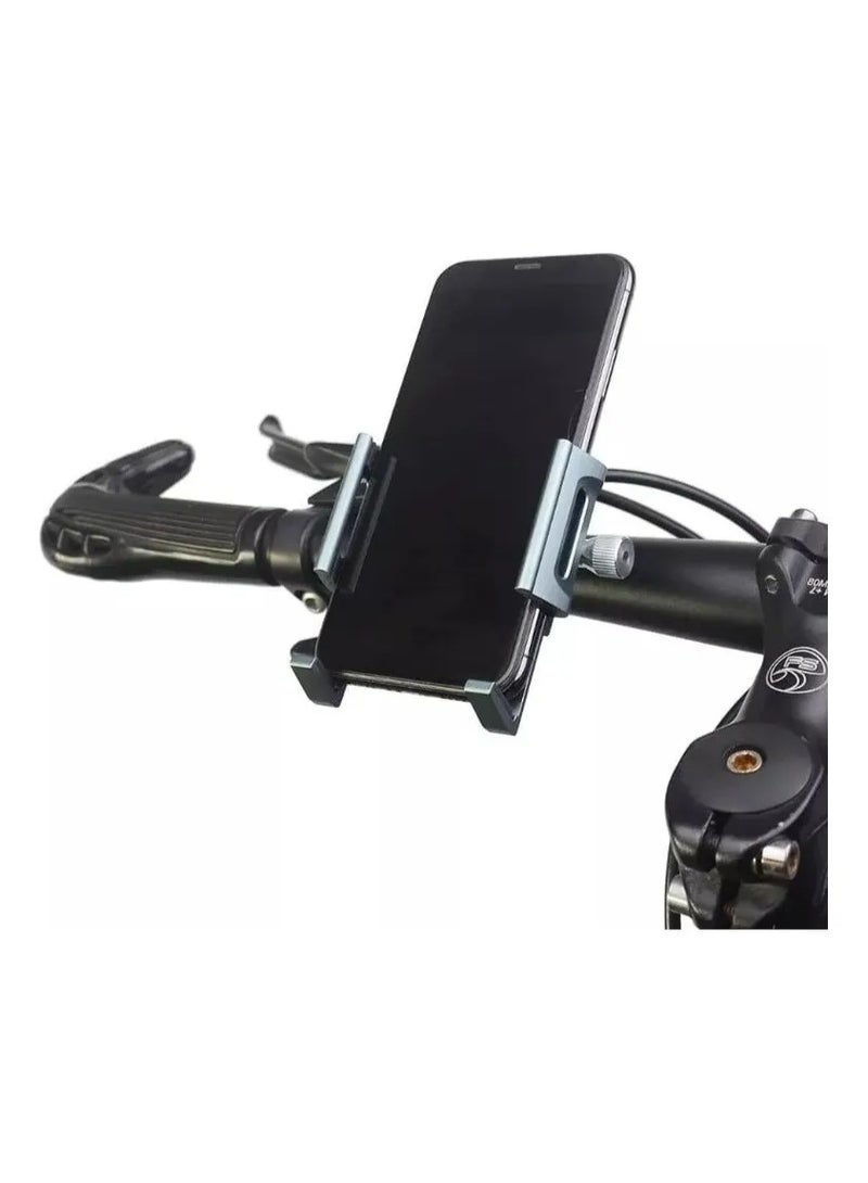 جي يو بي حامل موبايل معدني مقاوم للماء وقابل  درجة للدراجات – تثبيت قوي وآمن للمقود - Image 5