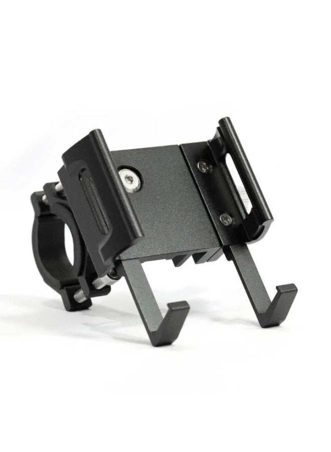 جي يو بي حامل موبايل معدني مقاوم للماء وقابل  درجة للدراجات – تثبيت قوي وآمن للمقود - Image 2