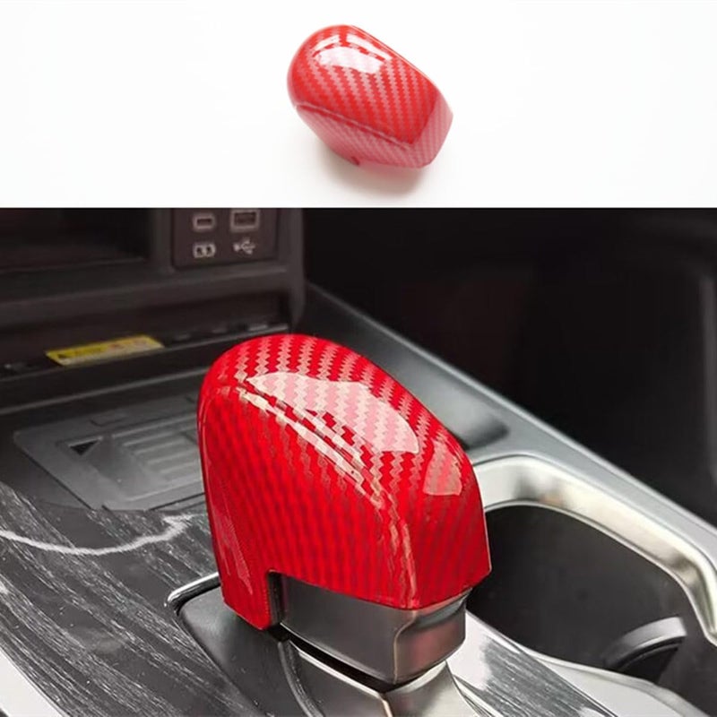 CYAuto Sport Gear Shift Knob Overlay Trim for Lexus RX NX 2023 2024 2025 TX F Sport (Black Wood Pattern) - Image 5