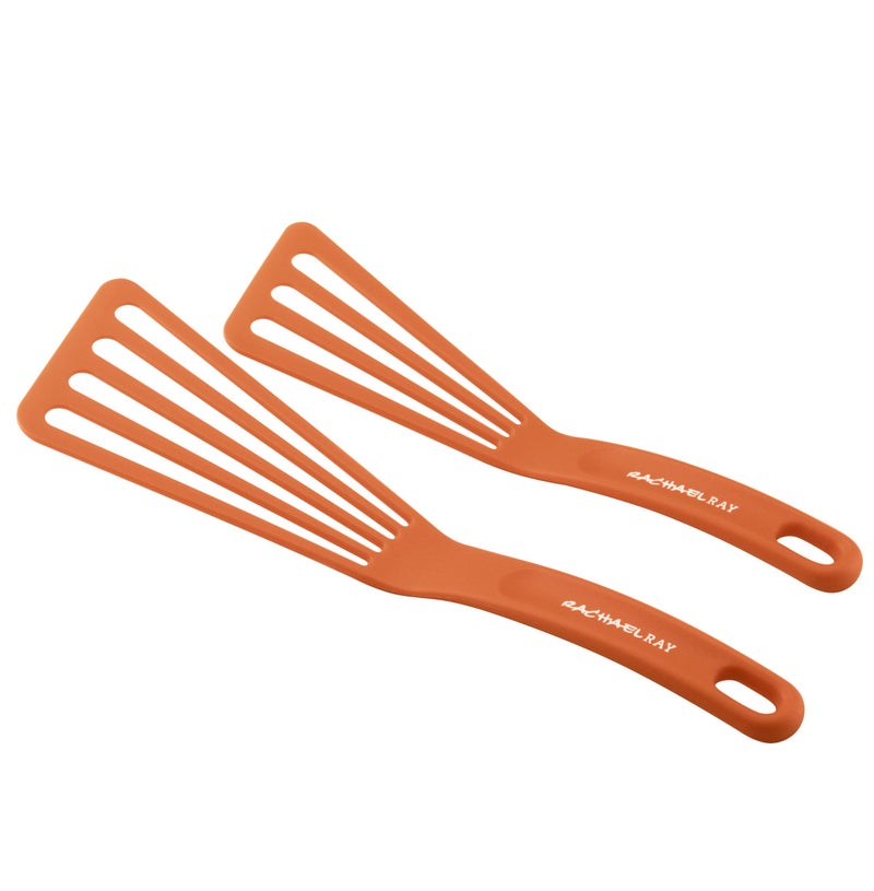 Rachael Ray Gadgets Utensil Kitchen Cooking Tools Set, 6 Piece, Orange - Image 2