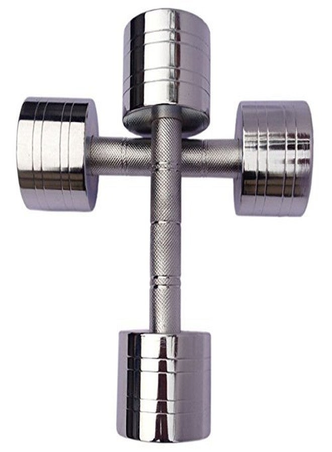 Body Maxx Chrome Steel Dumbells Sets 2 Kg (1Pair) - Image 1