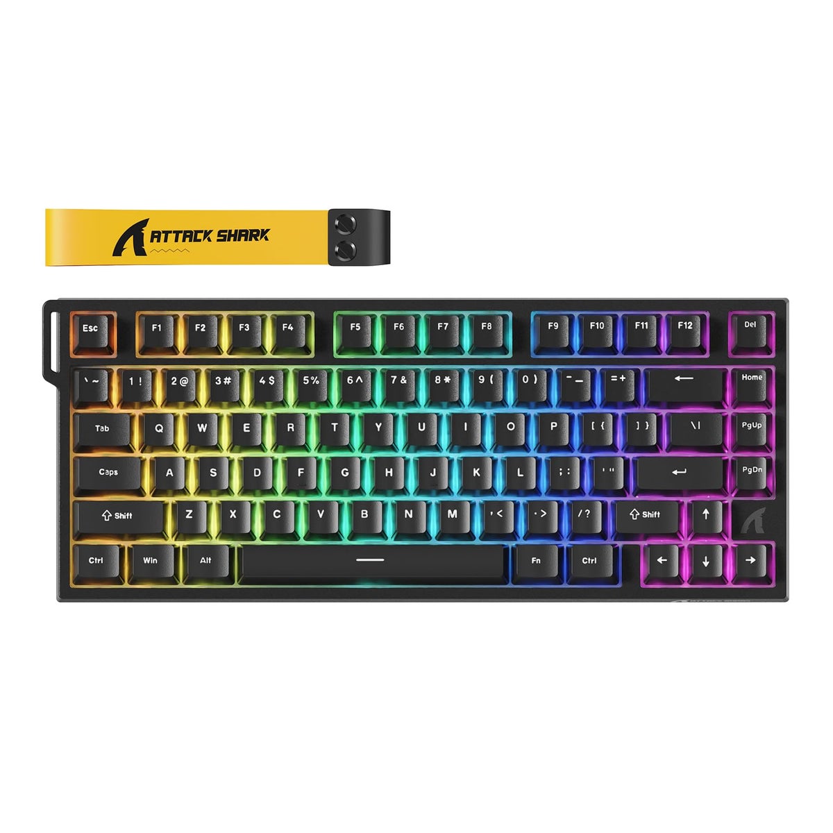 Generic ATTACK SHARK R82 HE 8000Hz Rapid Trigger Keyboard 75 RGB Wired ...