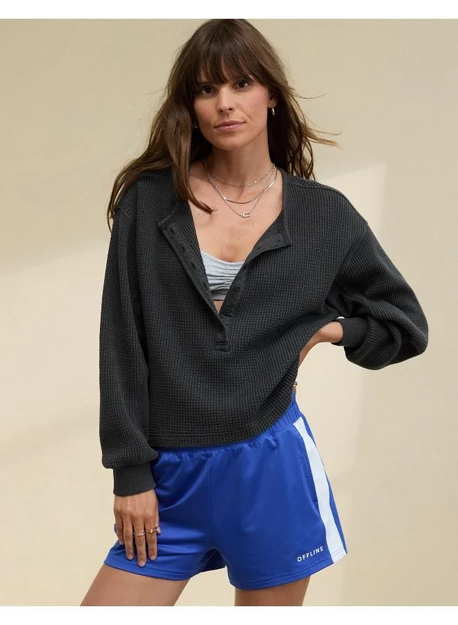 Aerie Aerie Waffle Henley Shirt