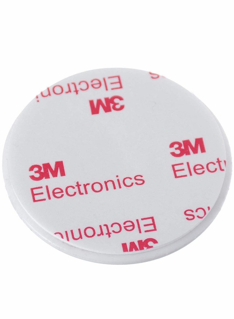 KASTWAVE Door Handle Bumper, Self-Adhesive Wall Protector, Door Knob Wall Shield Rubber Buffer Crash Pads Door Stoppers, for Furniture Crafts Glass Table,6 Piece - Image 2