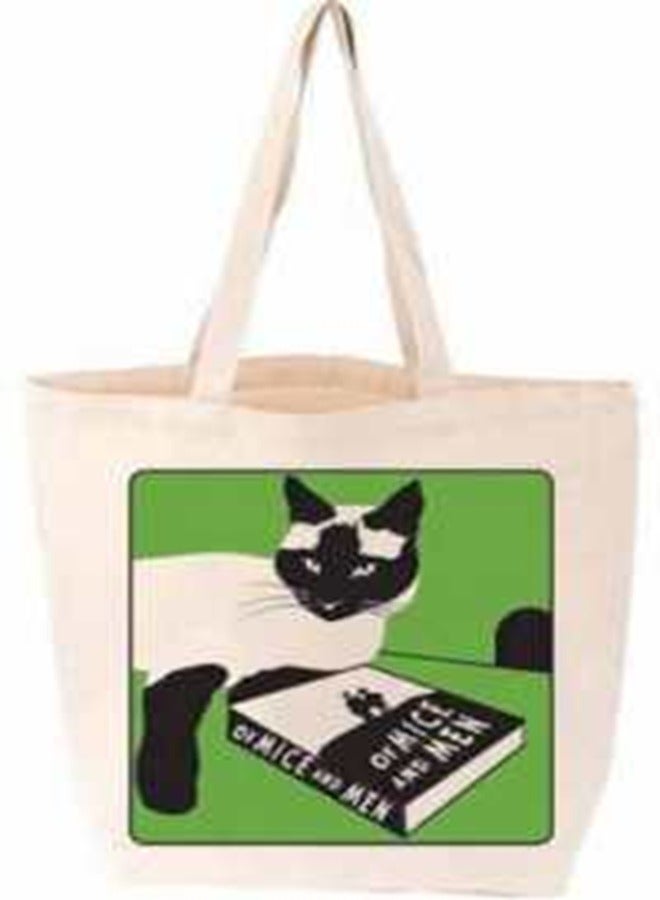 Of Mice and Men Cat Tote Love Lit 