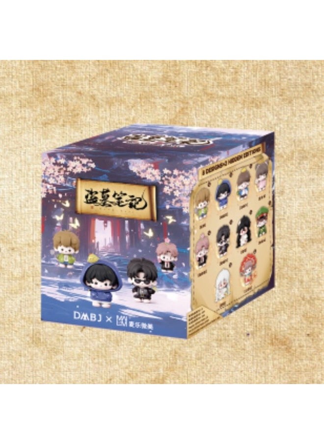 ماركة غير محددة Tomb Raiding Notes Doll Blind Box باليد المحيطة DMBJ × Maile Weimei 2024 Meng Play Series Beijing لون آخر: ثلاثة صناديق عمياء (غير متكررة)  - Image 1