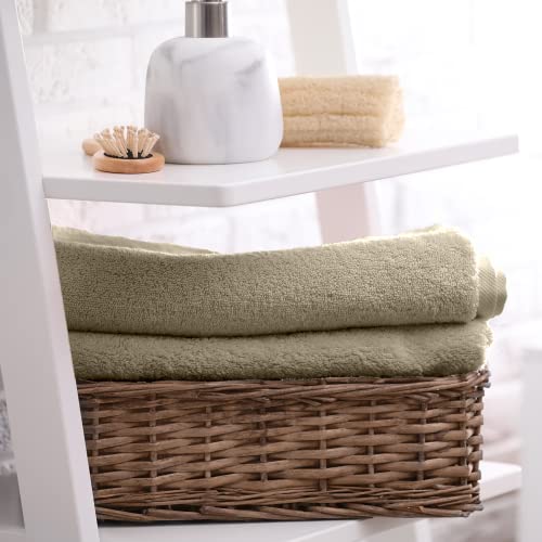 Sassoon Spur 550 GSM Bamboo Bath Towel – Beach Sand (Pack of 1) (70cmX140cm) - Image 4