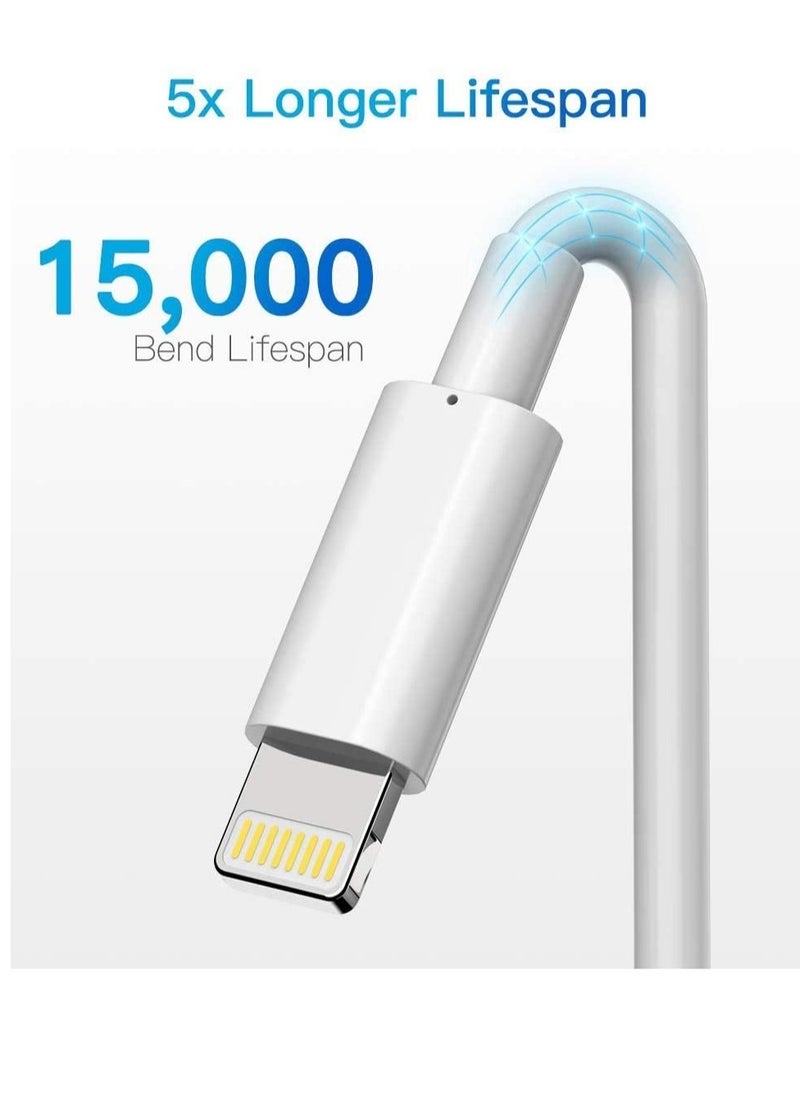 ELTRAZONE iPhone Charger Cable - Apple MFi Certified 3Pack 1M iPhone Charging Cable for iPhone SE 2020 11 Xs Max XR X 8 Plus 7 Plus 6 Plus 5s SE iPad Pro and More  - Image 2