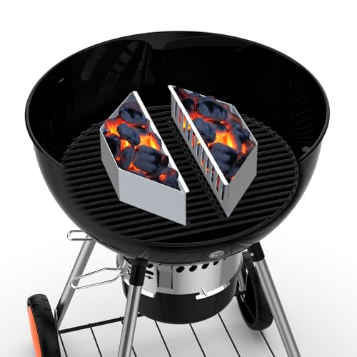 BBQCuker Charcoal BasketSet of 2 Charcoal Tray for 2226 Weber Charcoal Grills Charcoal Holder for Charcoal Grill Accessory - Image 3