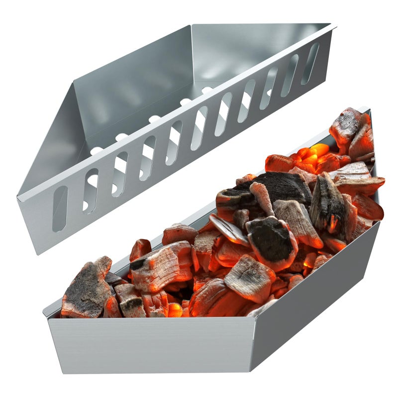 BBQCuker Charcoal BasketSet of 2 Charcoal Tray for 2226 Weber Charcoal Grills Charcoal Holder for Charcoal Grill Accessory - Image 2
