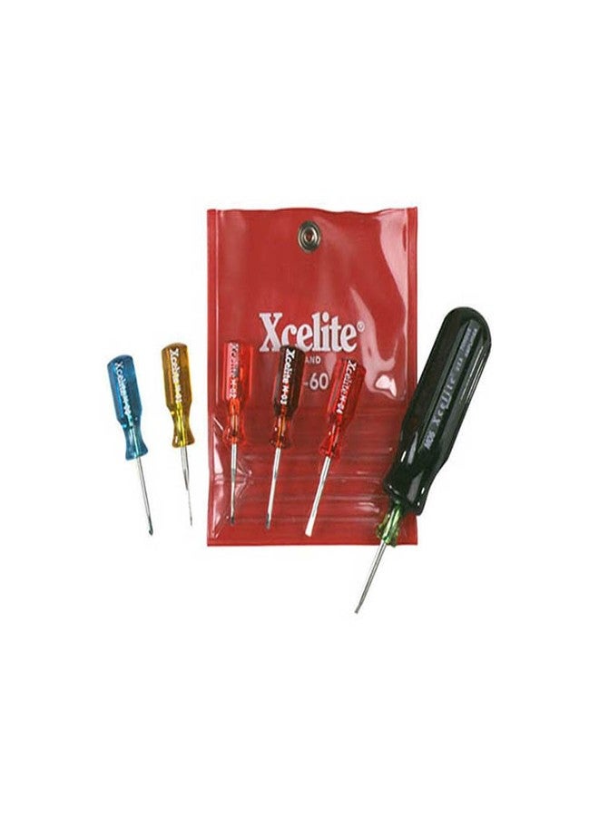 Xcelite Weller Xcelite 7 Pieces Mini Screwdriver Set - Inch Sizes | M60N - Image 1
