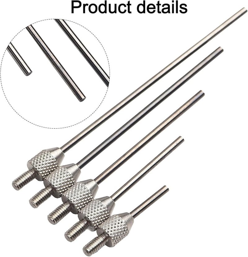5pcs Carbide Needle Point Tips 1 5mm Diameter M2 5 Thread For Dial Indicator Depth Gauge - Image 3