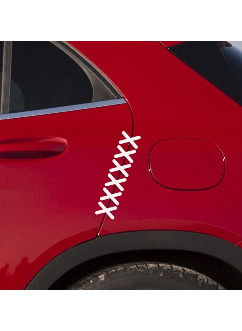 2025 New 3D Stitched Patch Decal | Door Seam/Hood Specialty | Waterproof & UV-Resistant Automotive Stripe (Fits Cars/SUVs/Motorcycles) - Image 3