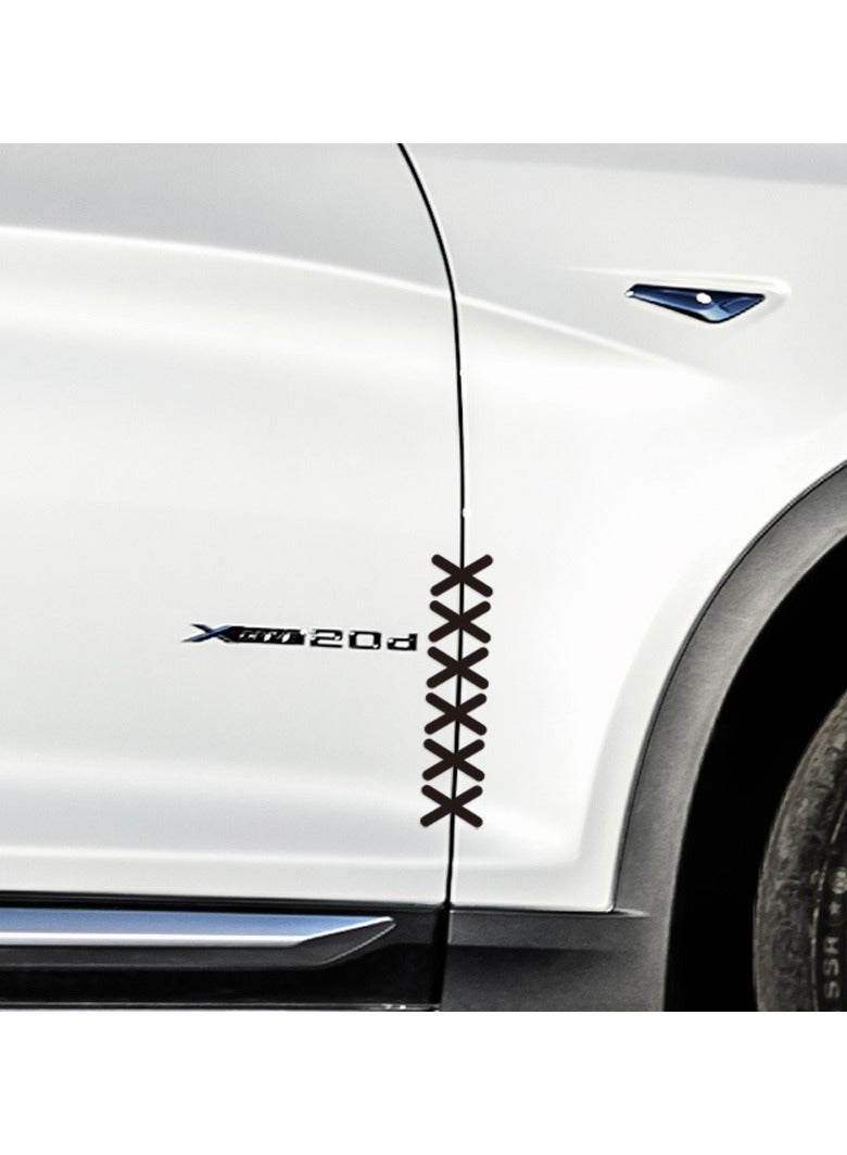 2025 New 3D Stitched Patch Decal | Door Seam/Hood Specialty | Waterproof & UV-Resistant Automotive Stripe (Fits Cars/SUVs/Motorcycles) - Image 4