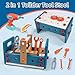 VEAIS Kids Tool Set with Drill120Pcs Toddler Tool Set with ToolBenchMontessori Toy for 2Year OldEducational STEM Construction Toys for Ages 24Pretend Play Toddler Toys 35 Year Old Birthday Gift - Image 4