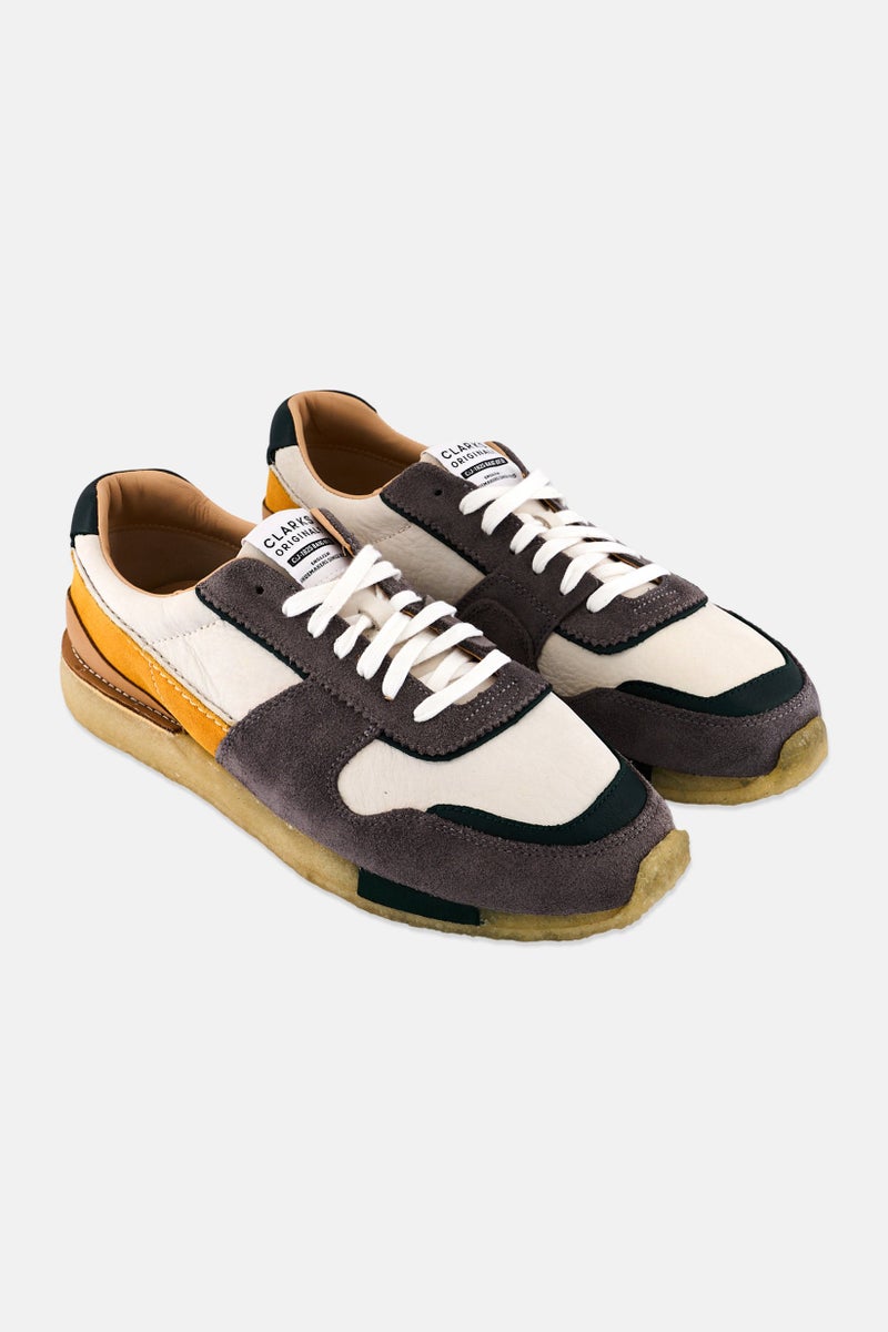 clarks Men Standard Torrun Lace Up Shoes, Grey  - Image 1