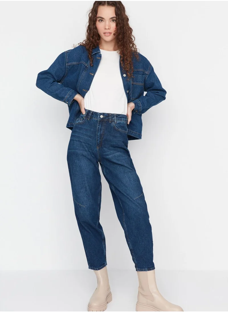 trendyol High Waist Balloon Leg Jeans