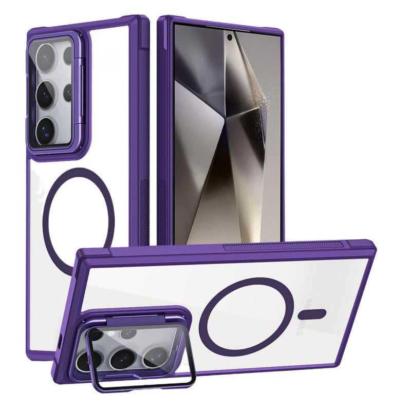 MagSafe Case | Cover for Huawei Pura 70 Pro | Purple | Kickstand | Strong Magnetic - Image 1