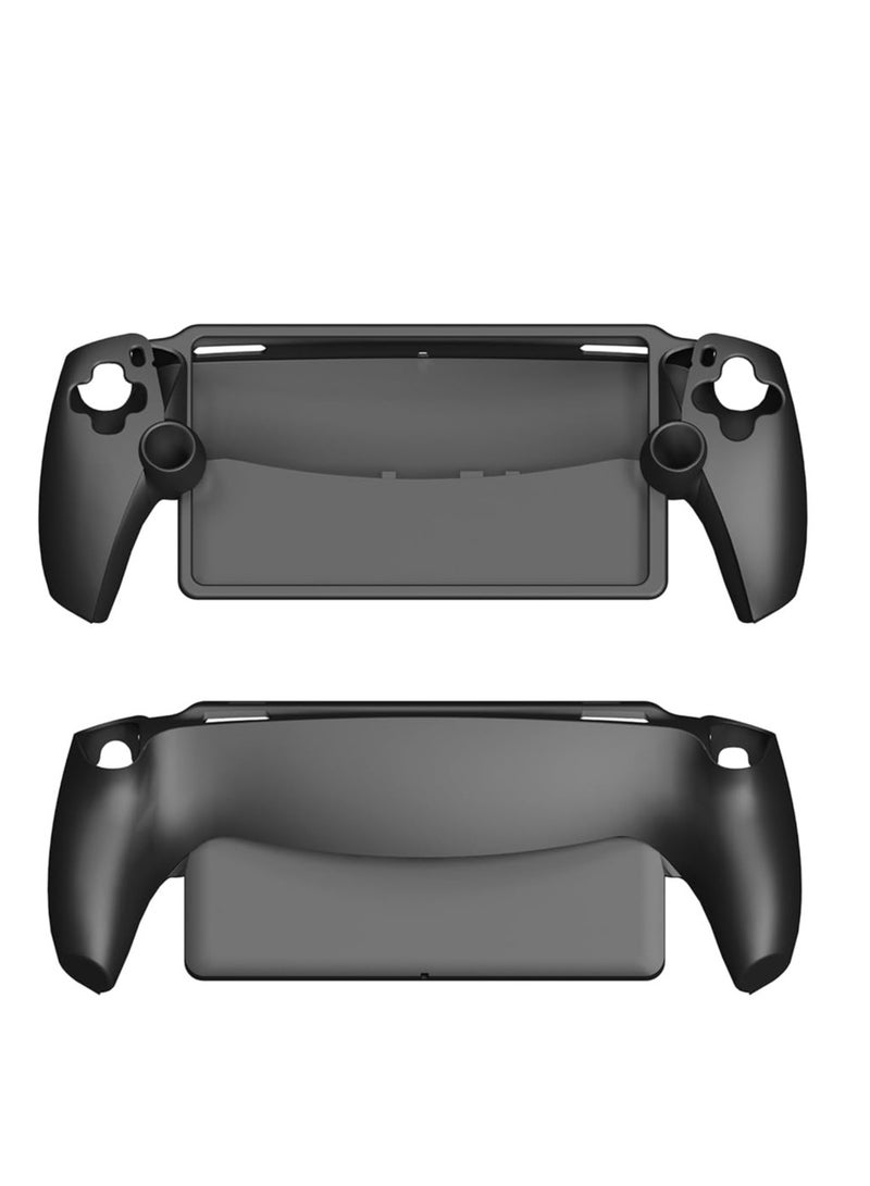 Silicone Protective Cover Case For PlayStation Portal Handheld Drop-proof Silicone Case For PS5 Portal Console (Black) - Image 2