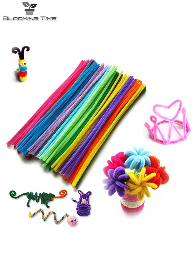 BLOOMING TIME 1 Set Of 100 DIY Handmade Educational Toys, Twisting Twisting Sticks, Can Be Twisted Into Any Shape At Will  - Image 1