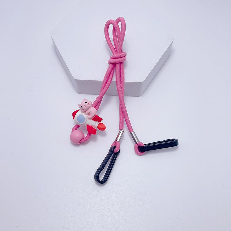Cartoon Kids Mask Lanyard Adjustable Ear Saver 42# Jellyfish - Image 5