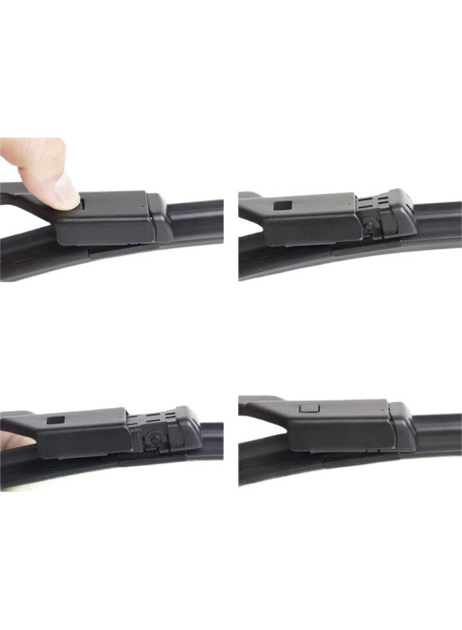 meisim Windshield Wiper/Wiper Blade For Golf 7/7.5 (2014 Models), Original Rubber Strip, Front And Rear - Image 2