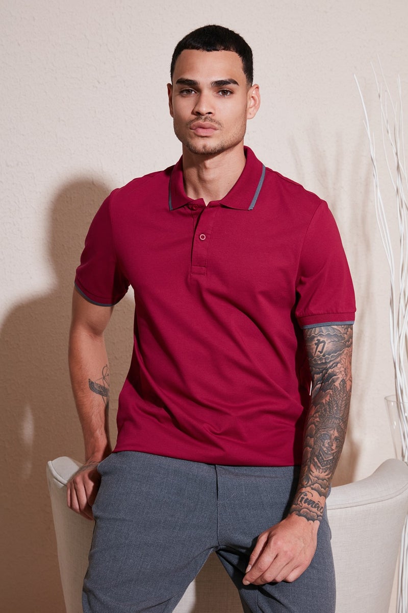 Buratti Cotton Regular Fit Polo Neck T Shirt Men's Polo Neck T Shirt 5902063  - Image 1
