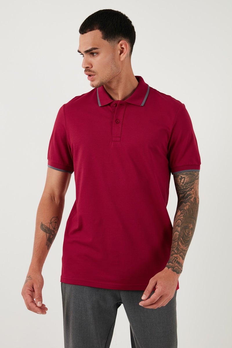 Buratti Cotton Regular Fit Polo Neck T Shirt Men's Polo Neck T Shirt 5902063  - Image 3