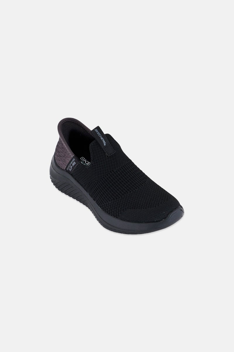 SKECHERS أحذية أولاد toddlers Ultra Flex 3,0 Slip On بسلاسة، سوداء - Image 1