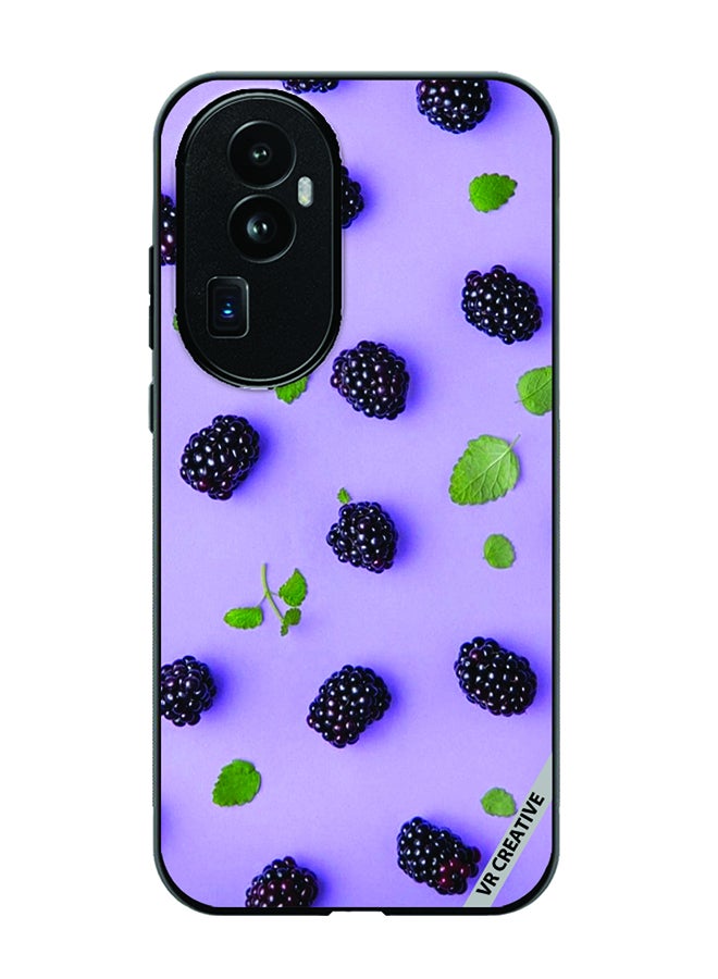 VR CREATIVE Protective Case Cover For Oppo Reno 10 Pro Plus Blueberry Design Multicolour - Image 1