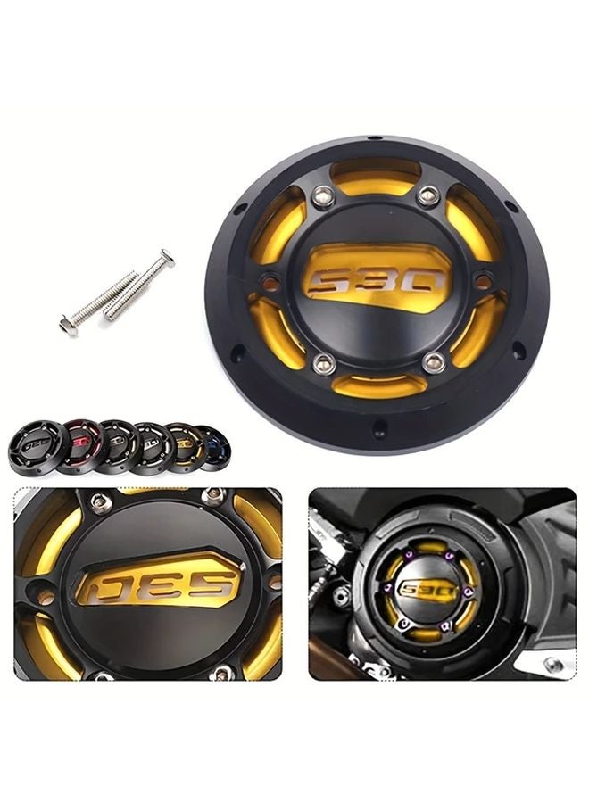 Silvery Motorcycle Engine Stator Cover Protector Guard Slider for TMAX 530 500 Models - Image 4