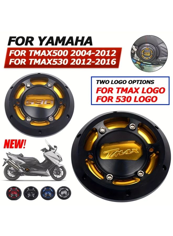 Silvery Motorcycle Engine Stator Cover Protector Guard Slider for TMAX 530 500 Models - Image 3