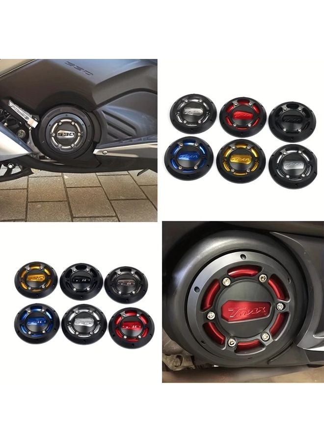 Silvery Motorcycle Engine Stator Cover Protector Guard Slider for TMAX 530 500 Models - Image 5
