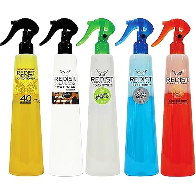 REDIST 2PHASE HAIR CONDITIONER 400 ML HAIR TREATMENT SPRAY HAIR CARE SPRAY LEAVE IN WITHOUT RINSE HAIR PERFUME SPLIT END REMOVER (MILK & RUN HONEY) - Image 2