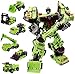 NBK Deformation Oversize Toys Robot Devastator Engineering Combiner 6 in 1 Action Figure Car Truck Model Gift for Kids Boys Green - Image 4