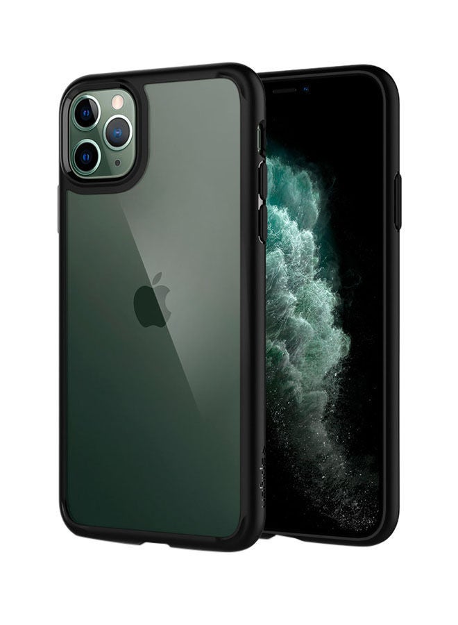 NIBEMINENT Ultra Hybrid for iPhone 11 Pro Case Cover - Matte Black/Clear - Image 1