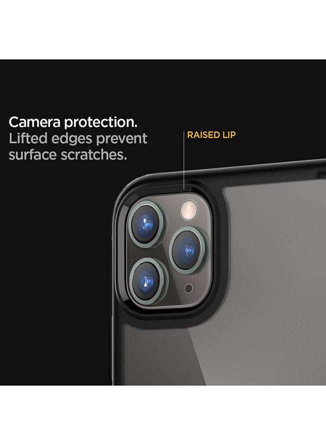 NIBEMINENT Ultra Hybrid for iPhone 11 Pro Case Cover - Matte Black/Clear - Image 3