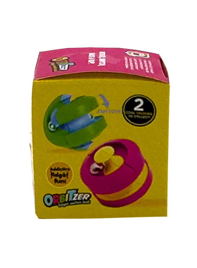 Fidget Orbitzer – Single Fidget Switch Ball – 2 Assorted Designs – Addictive Sensory Toy For Kids 5y+